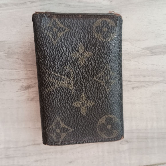 LOUIS VUITTON Brown Damier Ebene Canvas 6 Key Holder Case Wallet - Picture 2 of 8